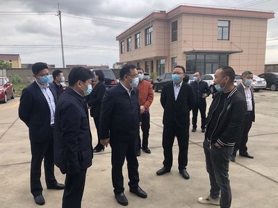 南通市地方金融监督管理局祁中伟局长一行来海调研企业