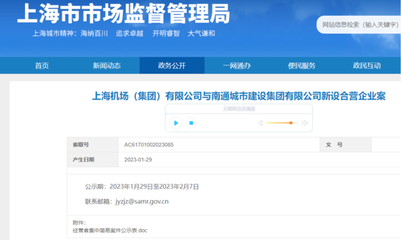 “上海第三机场”要来了?上海机场与南通国资设合资公司 南通新机场或于今年开工
