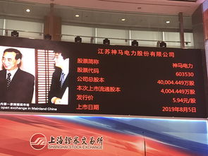 今早9点半,南通高科技民企 神马电力 a股上市 我市上市公司增至42家